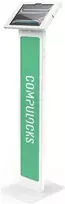 Compulocks Group Compulocks iPad Air M2 11" (2024), Apex Enclosure Core Stand - Balta, Balta, 27,9 cm (11"), Apple, iPad Air M2 | 11" | 2024 | A2902, A2899, A2900, 27,9 cm (11"), Aliuminis