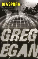 KNYGA Greg Egan Diaspora, The dark, post-apocalyptic thriller perfect for fans of Juodas MIRROR and Philip K. Dick