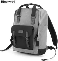 Pilka-juoda kuprinė 15″ laptopui Himawari