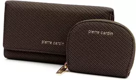 Moteriškas Pierre Cardin WX50 rinkinys – piniginė ir monetų kišenėlė