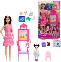 Mattel Lėlė Barbie Karjera Darželio auklėtoja mokinė + priedai