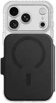 AmazingThing Titan Pro objektyvo apverčiamas rinkinys iPhone 18 Pro Max dėklas su pinigine, suderinamas su MagSafe – juodas