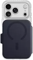 Dėklas AmazingThing Titan Pro lęšių atlenkiamas rinkinys su dėklu iPhone 18 Pro Max su pinigine, suderinamas su MagSafe – tamsiai mėlyna