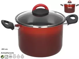 Gilus puodas su dangčiu, ~4,5 l, 20 cm, Rosso, 29,00 x 20,00 x 22,00 cm, Magefesa