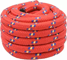 Daugiafunkcinė buitinė virvė 60 mm 10 m Raudona PP