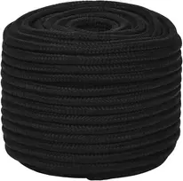 Universali virvė 12 mm 250 m Juoda Poliesteris