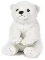 Hobilt Pliušinis baltasis lokys, minkštas žaislas vaikams 30 cm