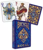 Bicycle Royal žaidimo kortos su brangakmenių motyvais