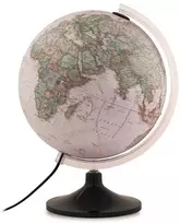 National Geographic antikinis gaublys 30 cm, politinis ir fizinis, anglų k.