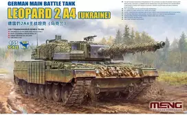 Meng Model Tankas Leopard 2A4 (Ukraina) surenkamas modelis Meng 1/35 TS-058