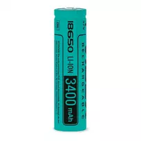 Akumuliatorius 18650 VIDEX (1 vnt.) Li-Ion 3.7V 3400mAh (dėžutėje)
