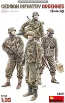 MiniArt vokiečių pėstininkai Ardėnai 1944–45 figūrėlės 1/35 53071