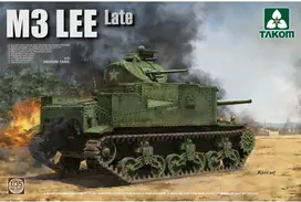 Takom JAV vidutinis tankas M3 Lee (vėlyvasis) modelis 1/35 2087