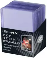 Platinum Toploader dėklai Pokémon ir kolekcinėms kortoms, 25 vnt., Ultra Pro