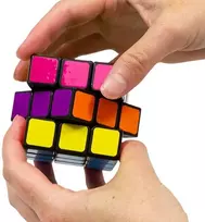Dėlionė Hobilt Spalvingas Rubiko kubas – 3x3 galvosūkis vaikams ir suaugusiems