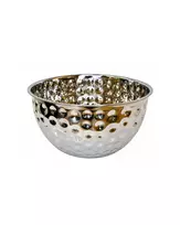 Metalinis serviravimo dubuo sidabrinis 16 cm
