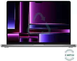Apple Atnaujintas MacBook Pro 2023 Retina 16" - M2 Pro / 16GB / 512GB SSD / Space Gray (būklė kaip naujas)