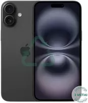 Apple Atnaujintas iPhone 16 Plus Juodas 256GB (būklė kaip naujas)