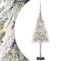vidaXL Kalėdų eglutė su 150 LED s stovu Balta 120 cm PE ir Plienas