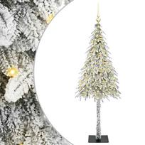 vidaXL Kalėdų eglutė su 150 LED s stovu Balta 150 cm PE ir Plienas