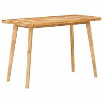 vidaXL Valgomojo stalas 110 x 55 x 75 cm Kietas mango medis Natūrali