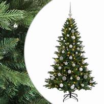 vidaXL Dirbtinė kalėdinė eglutė su rutuliuku 150 cm 150 LED