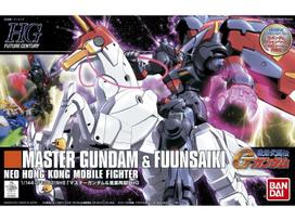 Bandai HGFC Master Gundam ir Fuunsaiki modelis 1/144 57747