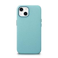 Odinis dėklas iCarer Litchi, skirtas iPhone 14 Plus su MagSafe WMI14220711-GN, žalias