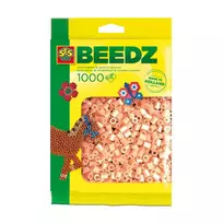 Lyginami karoliukai SES Creative Beedz, rožinės spalvos, 1000 vnt.