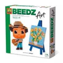 Lyginamų karoliukų kūrybinis rinkinys SES Creative BeedzArt Little Artist Vincent van Gogh