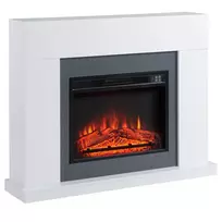 LED elektrinis židinys su liepsnos efektu 1800/2000W, 113x26,6x87,5cm