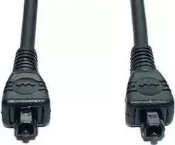 Optinis kabelis e+p LLK 115 1,5 m TOSLINK juodas