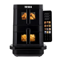 Karšto oro gruzdintuvė TESLA AirCook trijų zonų Q636 XXL