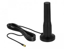 Delock LTE antenos SMA kištukas 3 - 5 dBi 12 cm fiksuotas įvairiakryptis