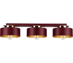 Lubinis šviestuvas IGNIA 3xE27/60W/230V bordo/auksinis