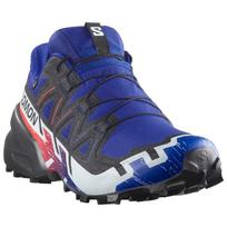 SALOMON batai Speedcross 6 GTX Equipe surf the web/fiery red/white - EU 46 (UK 11)