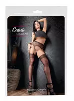 Cottelli Collection Pėdkelnės 20 den blizgios juodos