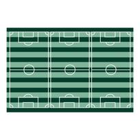 Futbolo temos plastikinė staltiesė „Futbolo aikštė“ 120 × 180 cm – staltiesė vaikų šventei