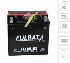 Fulbat Akumuliatorius 12 Ah 200 A EN 12V