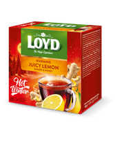 Žolelių ir vaisių arbata LOYD, citrinų imbiero ir medaus skonio, 20 x 2g