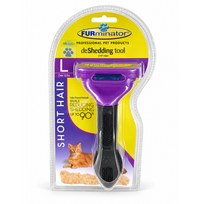 FURminator deSheddin L šukos trumpaplaukėms katėms