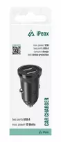 „iPEAX“ automobilinis įkroviklis su 2 USB-A jungtimis / 2,4 A