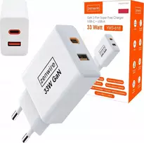 „Zenwire“ įkroviklis YMS-618: 1 x USB-C, 1 x USB-A