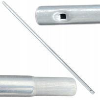 Apatinis batuto stulpas, ilgis 115 cm, viena BEAMAR tvirtinimo skylė