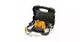 DEWALT HOLE SAW SET 11pcs. BI-METAL FOR ELECTRICIANS