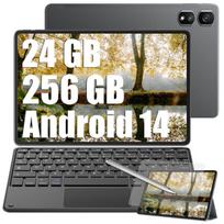 Planšetinis kompiuteris BLACKVIEW Tab 16 Pro 10,95" 24Go+256Go-SD 2TB 7700mAh 13MP + 8MP Android 14 Pilka Su K1 klaviatūra