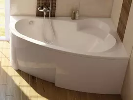 Akrilinė asimetriška vonia Ravak Asymmetric, 150x100 dešininė (R), C451000000
