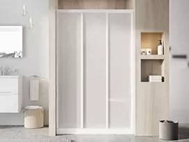 Stumdomos dušo durys Ravak Supernova, ASDP3-120 198, balta+plastikas Pearl