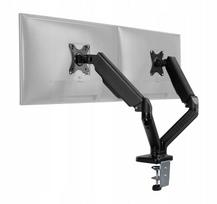Stalinis dviejų monitorių laikiklis Spacetronik SPAG120, reguliuojamas, 17-32"