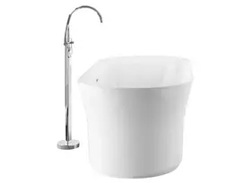 Grindinis vonios maišytuvas Ravak Freedom, FM 080.00CR.RB07A, chromas, be R-box